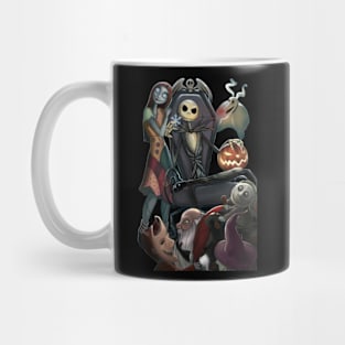 Pumpkin King Nightmare Before Christmas Jack Skellington Mug